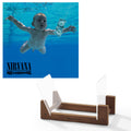 Nirvana Nevermind - Vinyl Album & Crosley Record Storage Display Stand V398-UM-4244251-BS