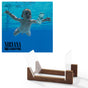 Nirvana Nevermind - Vinyl Album & Crosley Record Storage Display Stand V398-UM-4244251-BS