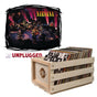 Crosley Record Storage Crate & Nirvana MTV Unplugged Vinyl Album Bundle V398-UM-4247271-B