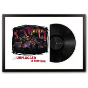 Framed Nirvana MTV Unplugged Vinyl Album Art V398-UM-4247271-FD