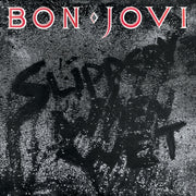 Crosley Record Storage Crate & Bon Jovi Slippery When Wet - Vinyl Album Bundle V398-UM-4702921-B