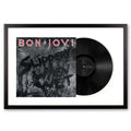 Framed Bon Jovi Slippery When Wet Vinyl Album Art V398-UM-4702921-FD