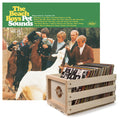 Crosley Record Storage Crate & The Beach Boys Pet Sounds - Vinyl Album Bundle V398-UM-4782228-B