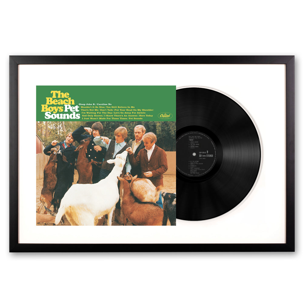 Framed The Beach Boys Pet Sounds - Vinyl Album Art V398-UM-4782228-FD