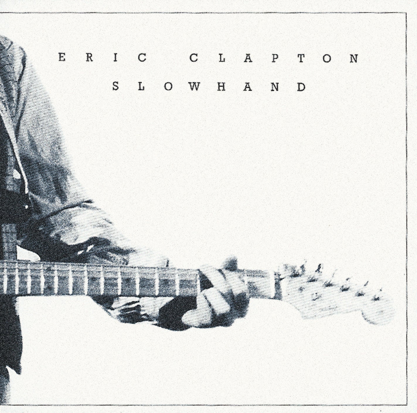 Eric Clapton Slowhand 35th Anniversary - Vinyl Album & Crosley Record Storage Display Stand V398-UM-5340723-BS