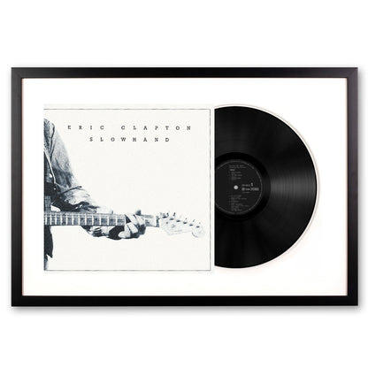 Framed Eric Clapton Slowhand 35th Anniversary Vinyl Album Art V398-UM-5340723-FD