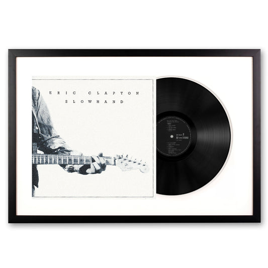 Framed Eric Clapton Slowhand 35th Anniversary Vinyl Album Art V398-UM-5340723-FD