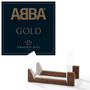 Abba Gold - Double Vinyl Album & Crosley Record Storage Display Stand V398-UM-5351106-BS