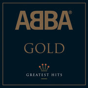 Abba Gold - Double Vinyl Album & Crosley Record Storage Display Stand V398-UM-5351106-BS