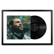 Framed Marvin Gaye What's Going On - Vinyl Album Art V398-UM-5353423-FD