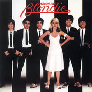 Blondie - Parallel Lines - Vinyl Album & Crosley Record Storage Display Stand V398-UM-5355034-BS