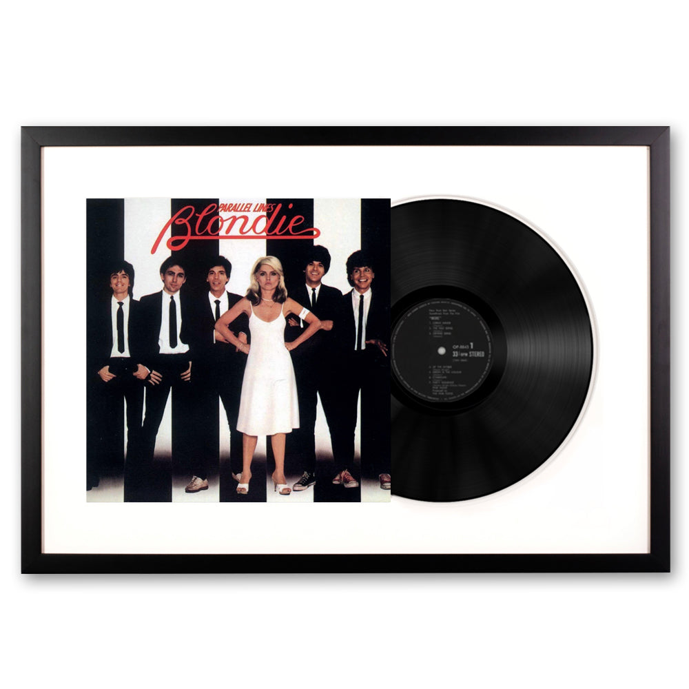 Framed Blondie - Parallel Lines - Vinyl Album Art V398-UM-5355034-FD