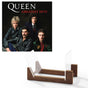 Queen Greatest Hits - Double Vinyl Album & Crosley Record Storage Display Stand V398-UM-5704841-BS
