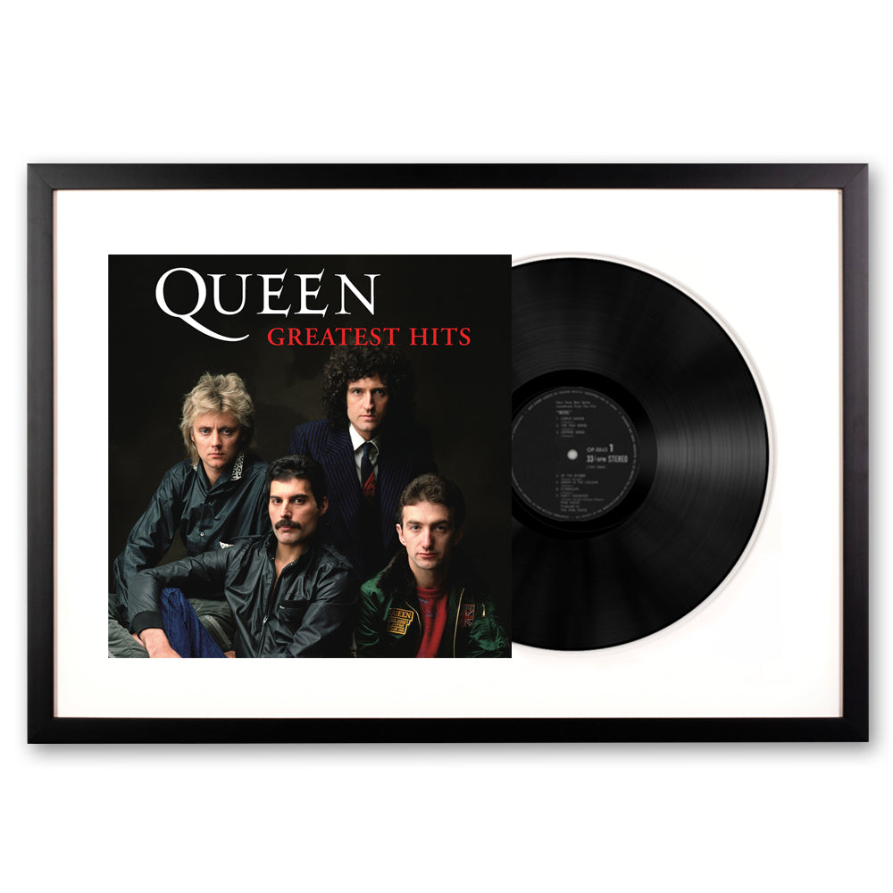 Framed Queen Greatest Hits - Double Vinyl Album Art V398-UM-5704841-FD