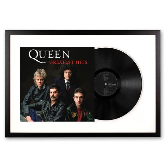 Framed Queen Greatest Hits - Double Vinyl Album Art V398-UM-5704841-FD