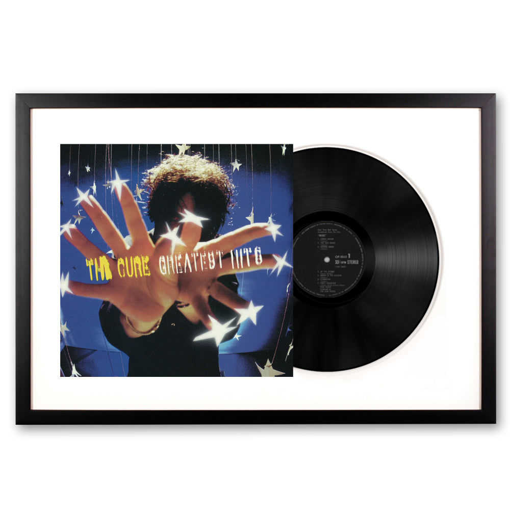 Framed The Cure Greatest Hits - Double Vinyl Album Art V398-UM-5715434-FD