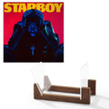 The Weeknd Starboy - Double Vinyl Album & Crosley Record Storage Display Stand V398-UM-5722751-BS