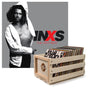 Crosley Record Storage Crate & Inxs The Very Best - Double Vinyl Album Bundle V398-UM-5788706-B