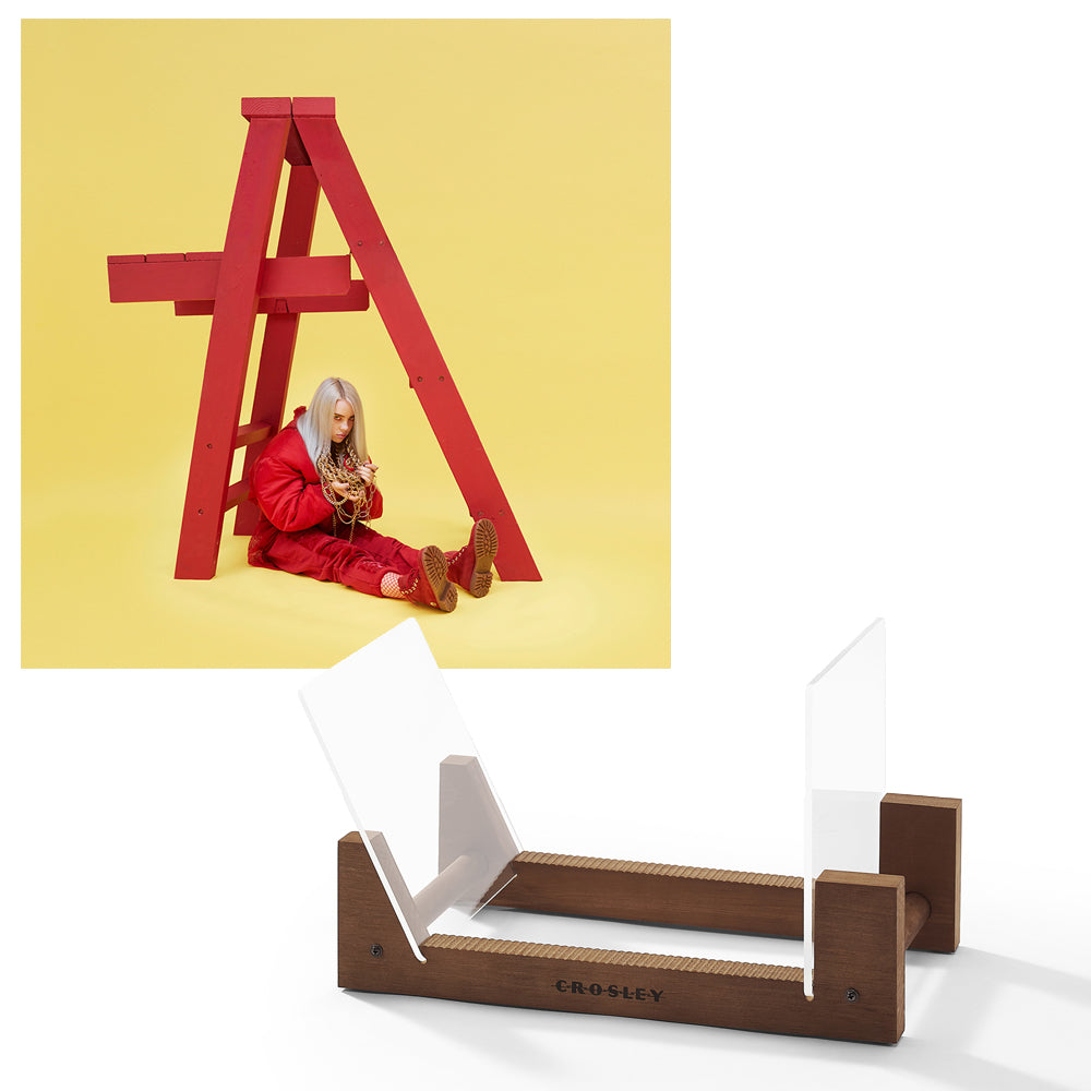 Billie Eilish - Don't Smile At Me & Crosley Record Storage Display Stand V398-UM-5791948-BS