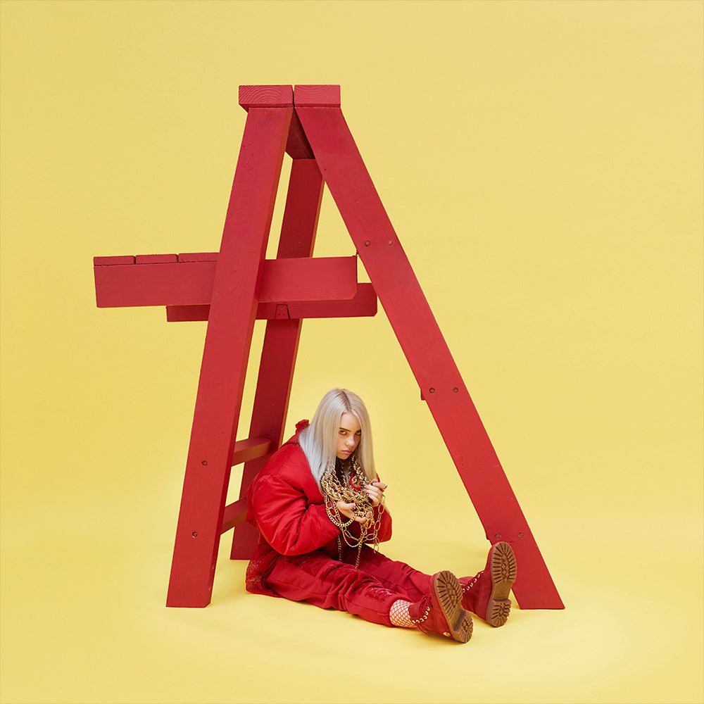 Billie Eilish - Don't Smile At Me & Crosley Record Storage Display Stand V398-UM-5791948-BS