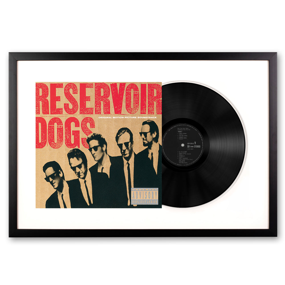 Framed Soundtrack Reservoir Dogs - Vinyl Album Art V398-UM-60254767041-FD