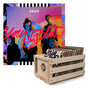 Crosley Record Storage Crate & 5 Seconds Of Summer Youngblood - Vinyl Album Bundle V398-UM-6748225-B