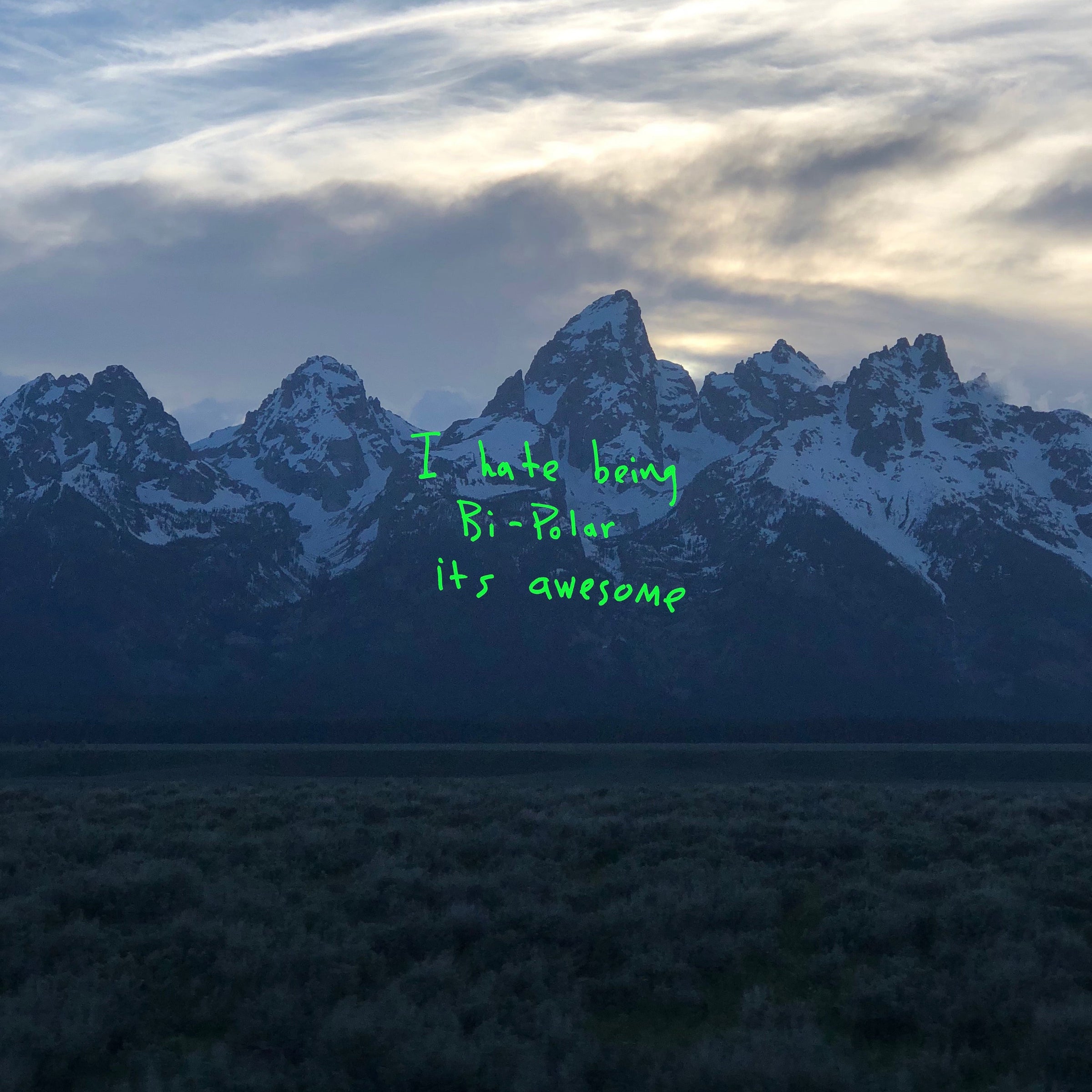 Kanye West - Ye - Vinyl Album & Crosley Record Storage Display Stand V398-UM-6778469-BS