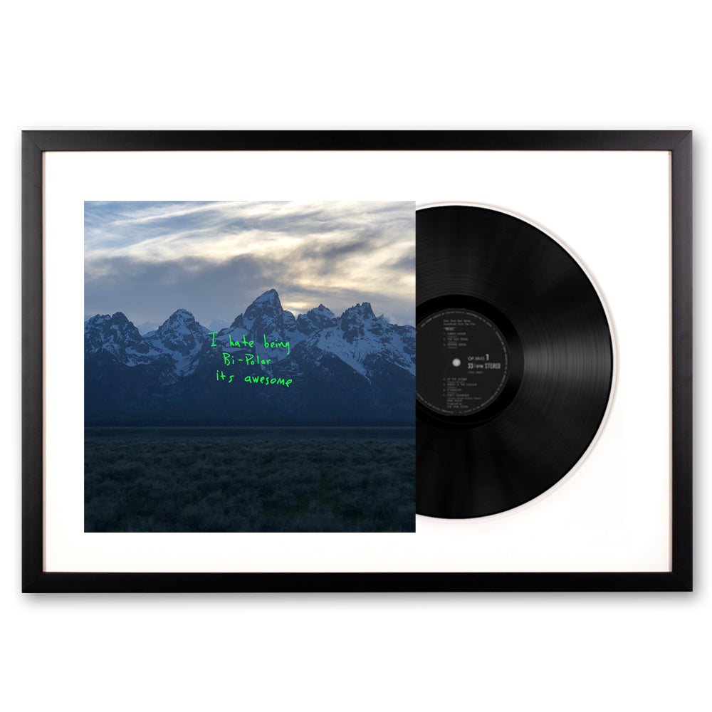 Framed Kanye West - Ye - Vinyl Album Art V398-UM-6778469-FD