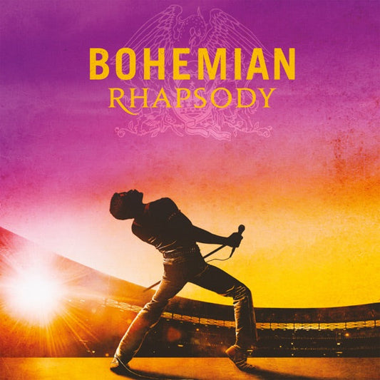 Crosley Record Storage Crate & Queen - Bohmian Rhapsody - Double Vinyl Album Bundle V398-UM-6798872-B