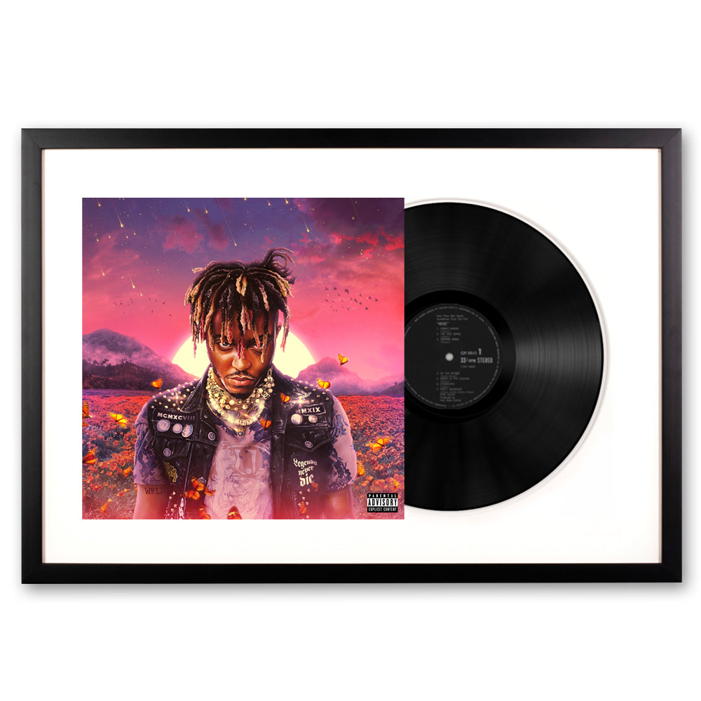 Framed Juice Wrld Legends Never Die - Double Vinyl Album Art V398-UM-749607-FD
