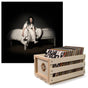 Crosley Record Storage Crate & Billie Eilish - When We All Fall Asleep, Where Do We Go - Vinyl Album Bundle V398-UM-7742766-B