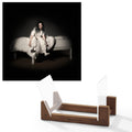 Billie Eilish - When We All Fall Asleep, Where Do We Go & Crosley Record Storage Display Stand V398-UM-7742766-BS
