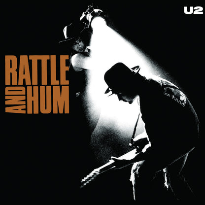 Crosley Record Storage Crate & U2 Rattle And Hum - Vinyl Album Bundle V398-UM-8422991-B