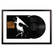 Framed U2 Rattle and Hum - Vinyl Album Art V398-UM-8422991-FD