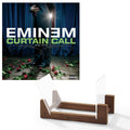 Eminem Curtain Call - Double Vinyl Album & Crosley Record Storage Display Stand V398-UM-9887896-BS