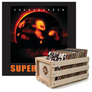 Crosley Record Storage Crate & Soundgarden Superunknown - Double Vinyl Album Bundle V398-UM-B002047601-B