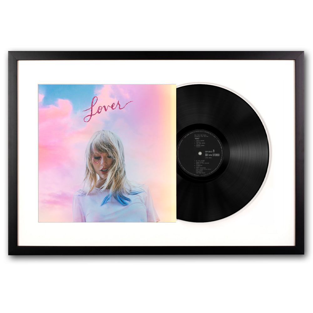 Framed Taylor Swift Lover 2P Vinyl Album Art V398-UM-B003097201-FD