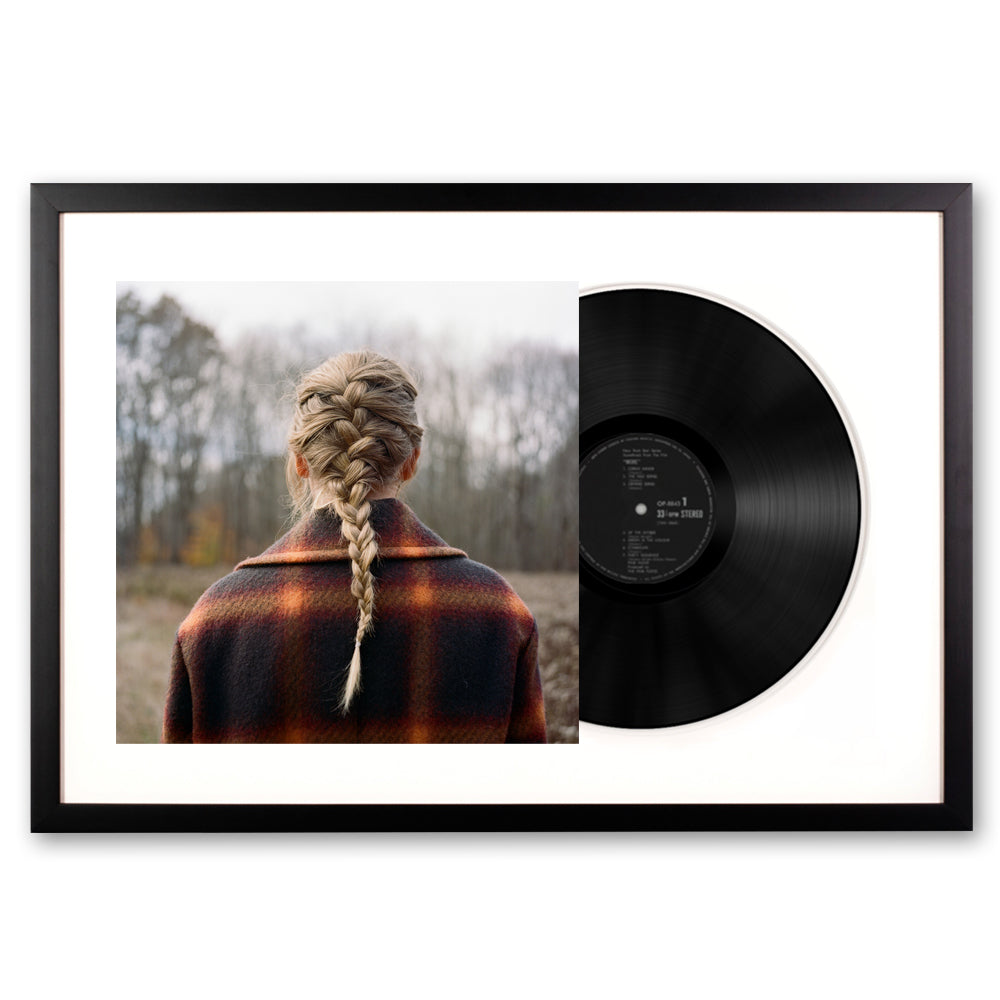 Framed Taylor Swift - Evermore - Double Vinyl Album Art V398-UM-B003341001-FD