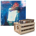 Crosley Record Storage Crate & Cold Chisel - Swingshift - Double Vinyl Album Bundle V398-UM-CC004LP-B