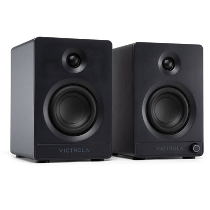 Victrola Tempo Bookshelf Speakers - Black V398-VPS-400-BLK-INT