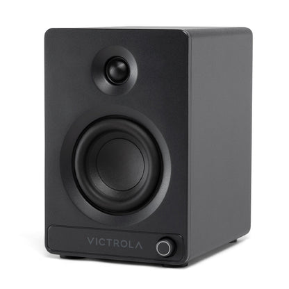 Victrola Tempo Bookshelf Speakers - Black V398-VPS-400-BLK-INT