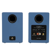 Victrola Tempo Bookshelf Speakers - Blue V398-VPS-400-BLU-INT
