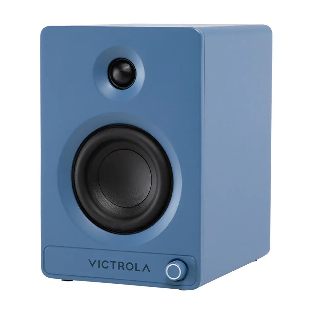 Victrola Tempo Bookshelf Speakers - Blue V398-VPS-400-BLU-INT
