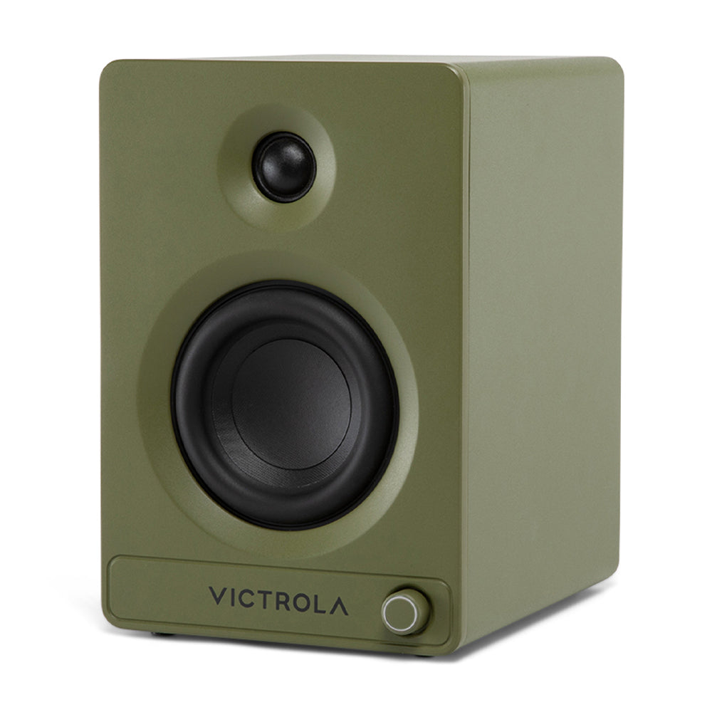 Victrola Tempo Bookshelf Speakers - Green V398-VPS-400-GRN-INT
