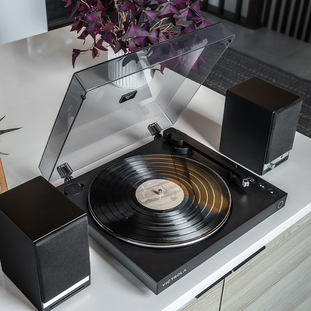 Victrola Automatic Turntable - Black V398-VPT-800-BLK-INT