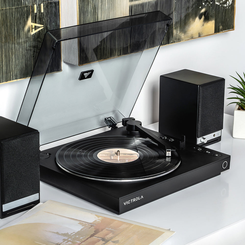 Victrola Automatic Turntable - Black V398-VPT-800-BLK-INT
