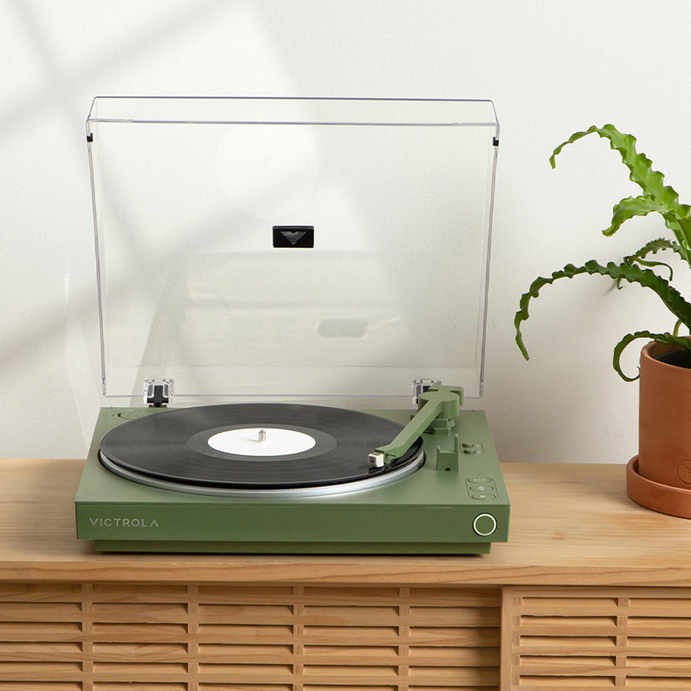 Victrola Automatic Turntable - Green V398-VPT-800-GRN-INT