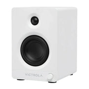 Victrola Automatic Turntable + Victrola Tempo Bookshelf Speakers Bundle - White V398-VPT-800-WHT-BUN