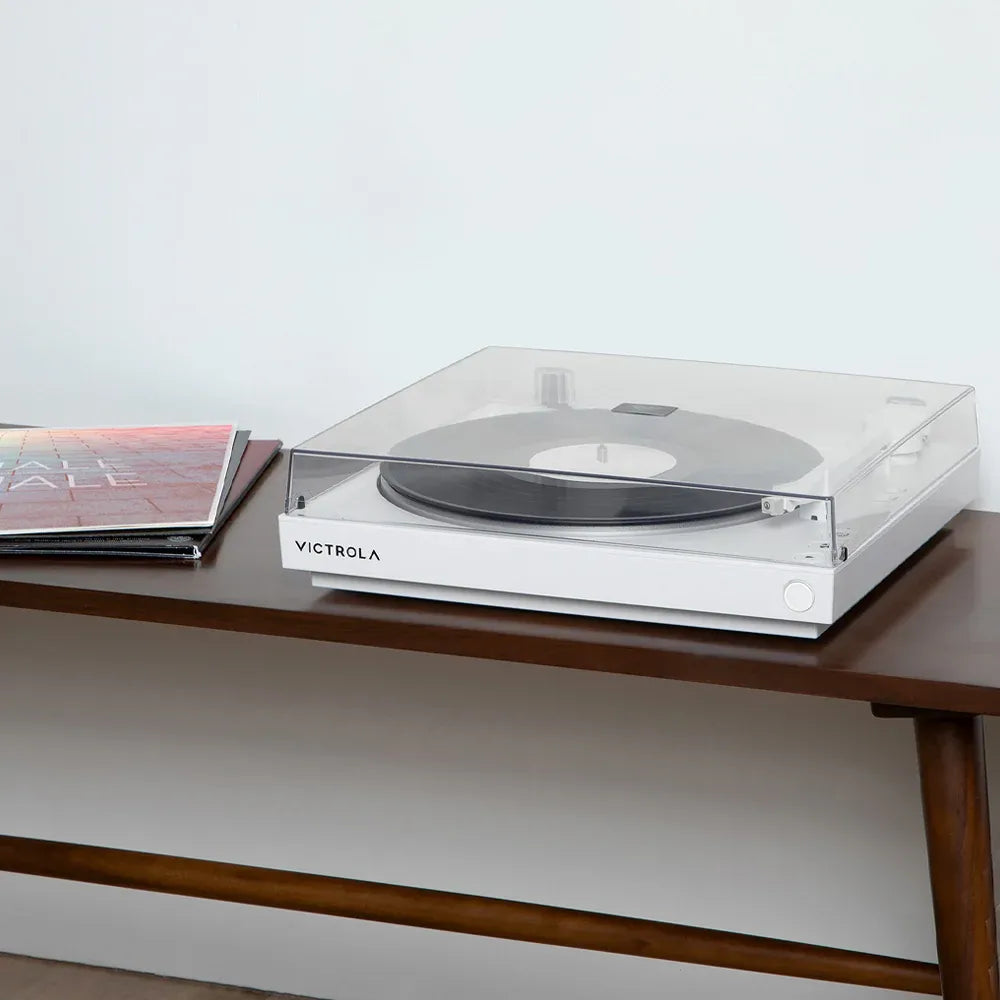 Victrola Automatic Turntable - White V398-VPT-800-WHT-INT
