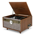 Victrola Century Signature 6-in-1 Wood Record Player - Walnut V398-VTA-830SB-WLN-INT